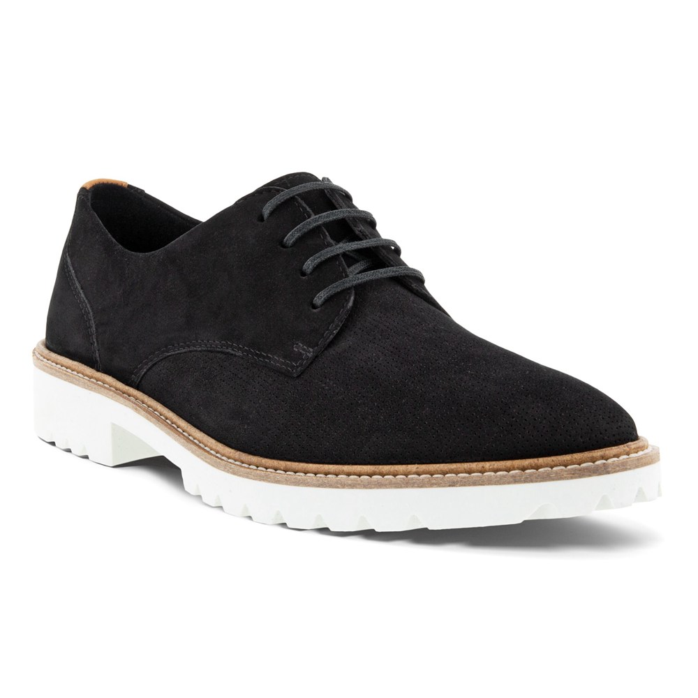 Zapatos De Vestir Mujer - ECCO Modern Tailored Laced Derby - Negros - ZNM706348